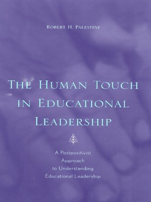 cover image of The Human Touch in Education Leadership